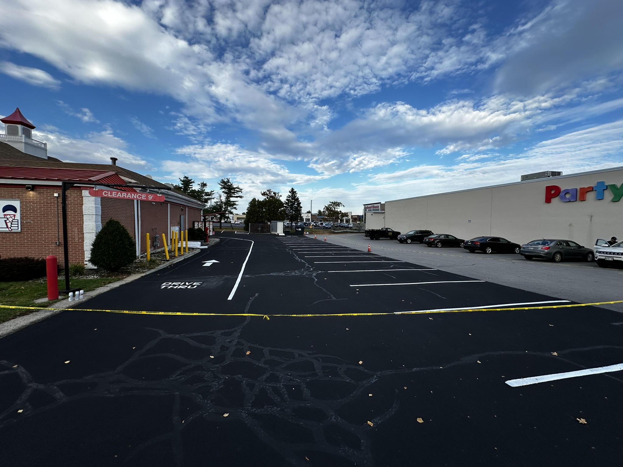 Marini Asphalt team at work